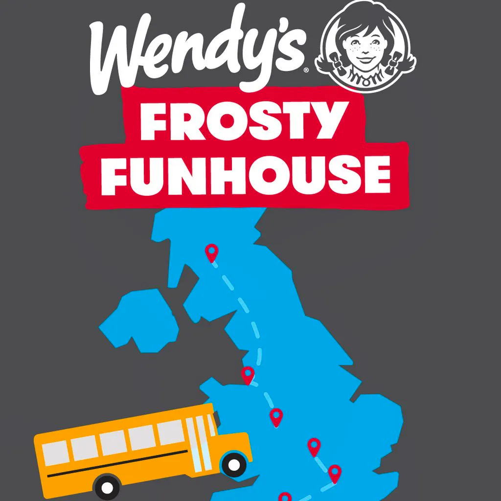 Wendy's Frosty Funhouse Playground on Wheels comes to Liverpool at Liverpool ONE