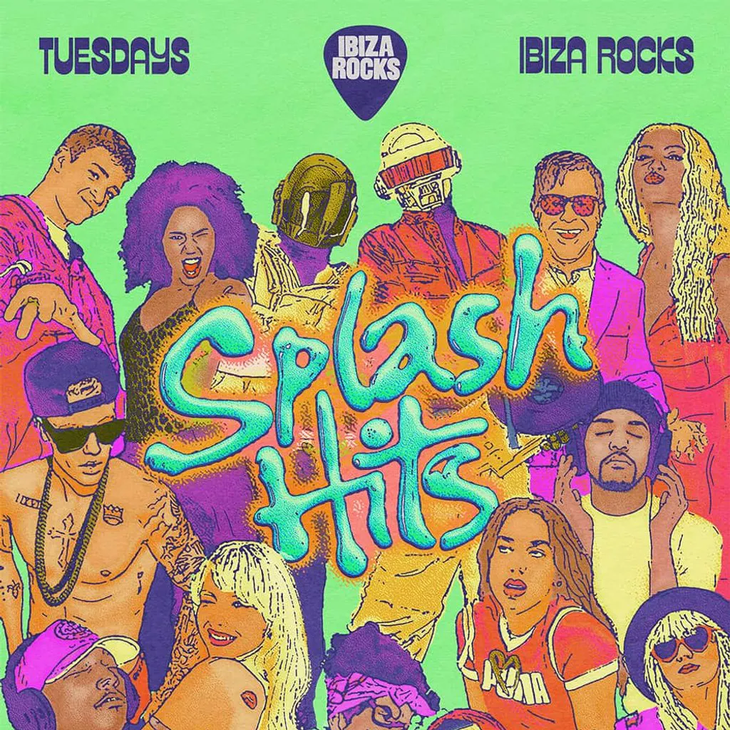 Splash Hits Pool Party | Ibiza Rocks Hotel Sant Antoni De Portm Tue 02 ...