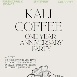 2NDFACE x NOCTRNL: Reece Pritchard (Pre-Party) | KALI 1st Anniv