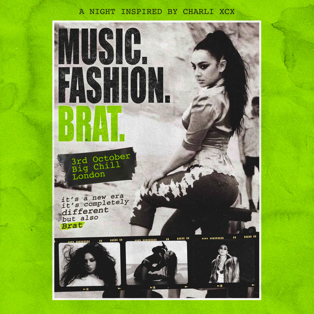 Music. Fashion. Brat. (London) at Big Chill Kings Cross