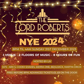 The Lord Roberts Nottingham NYE 2023