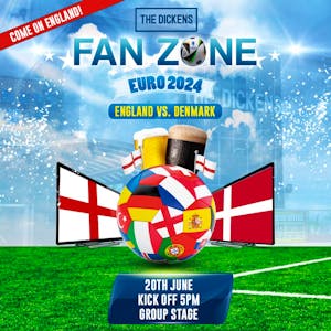 Fanzone : England vs. Denmark