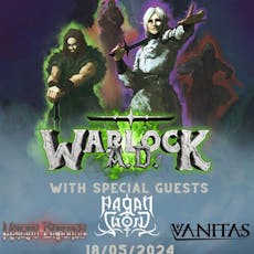 Warlock AD with Pagan Sword, Wailing Banshee & Vanitas at The Ferret