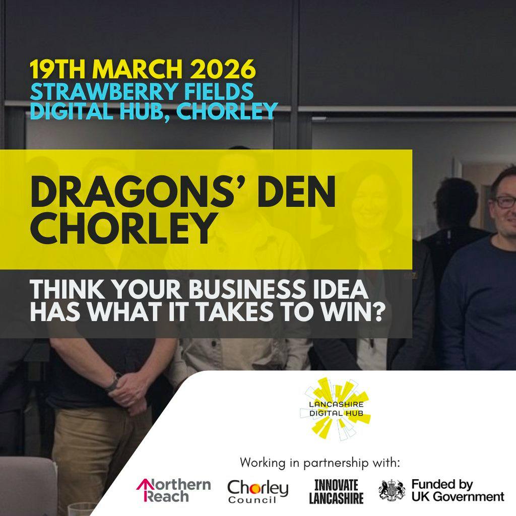 Dare You Enter The Dragons' Den? at Strawberry Fields Digital Hub