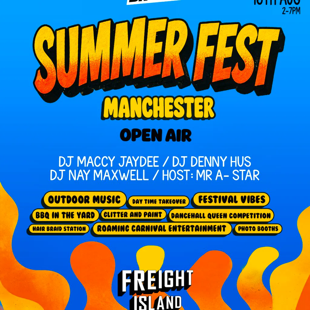 Reggae Brunch MCR - Sun 16th Aug - SUMMER FEST at Freight Island