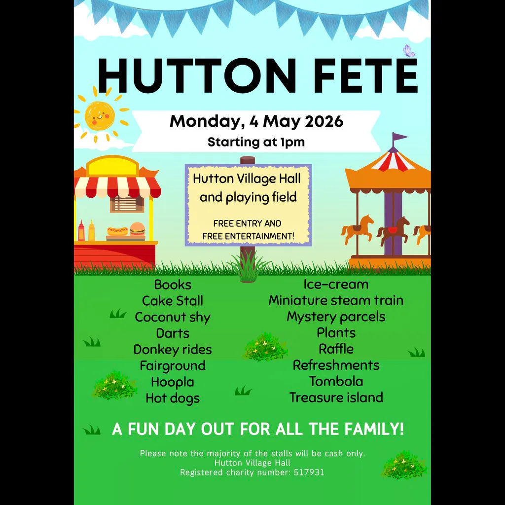 Hutton Fete at Hutton Village Hall