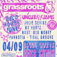 GRASSROOTS - FREE First Fridays - Disco, Funk & House - 04/09/2 at Patterns Brighton