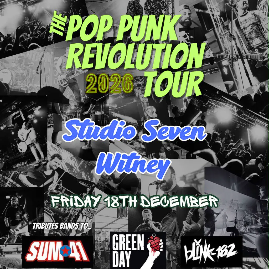 POP PUNK REVOLUTION TOUR @ Studio Seven, Witney at Studio 7, Witney