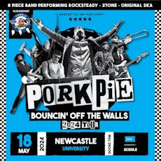 PorkPie Live plus Pretty Green (The Jam) at Newcastle University Students Union