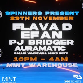 Spinners Present Flava D and Efan