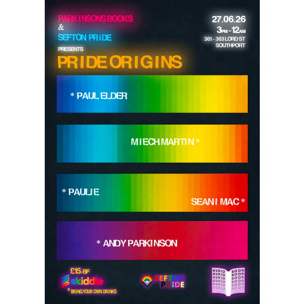 Audio Book Pride Origins at Parkinsons Books And Shells