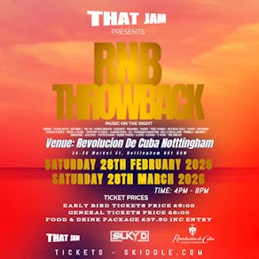 That Jam Presents RnB THROWBACK BRUNCH