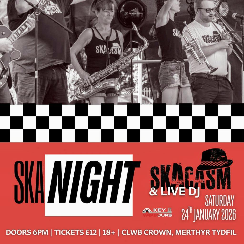 Ska Night with Skacasm! at Clwb Crown