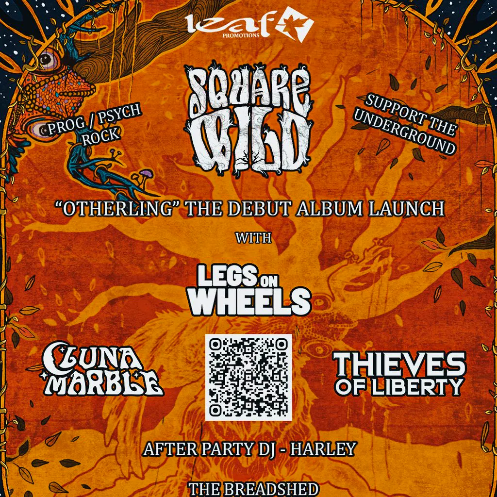 SQUARE WILD Debut Album Launch- The Bread Shed, Manchester at The Bread Shed