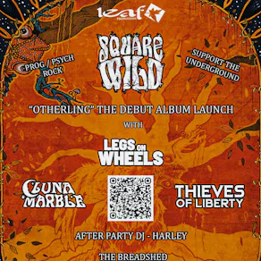 SQUARE WILD Debut Album Launch- The Bread Shed, Manchester
