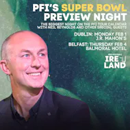 PFI Super Bowl Preview Night at JR Mahons, Dublin at Jr Mahons