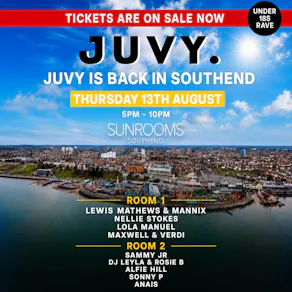 JUVY Under 18s - Summer Tour- Thur 13th August - SOUTHEND