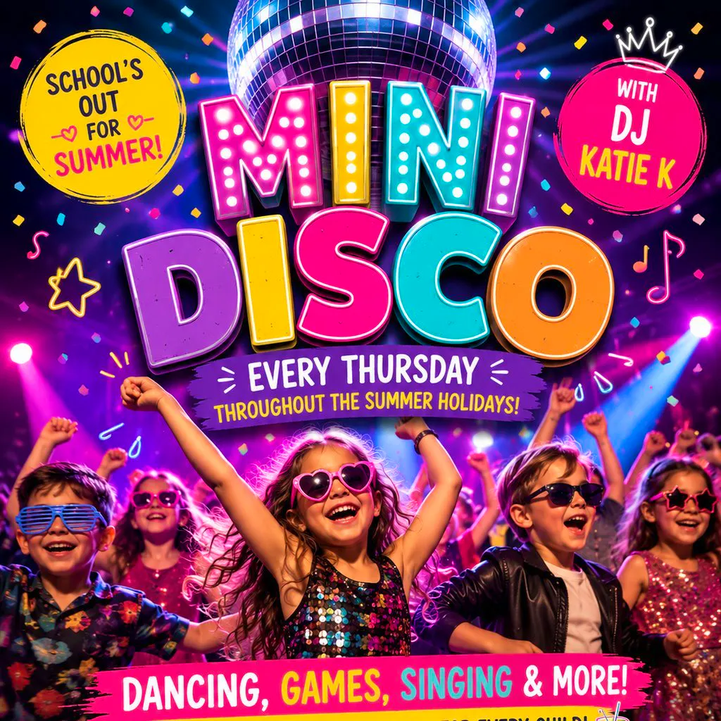 Mini disco Afternoon at The Loft Cleckheaton 