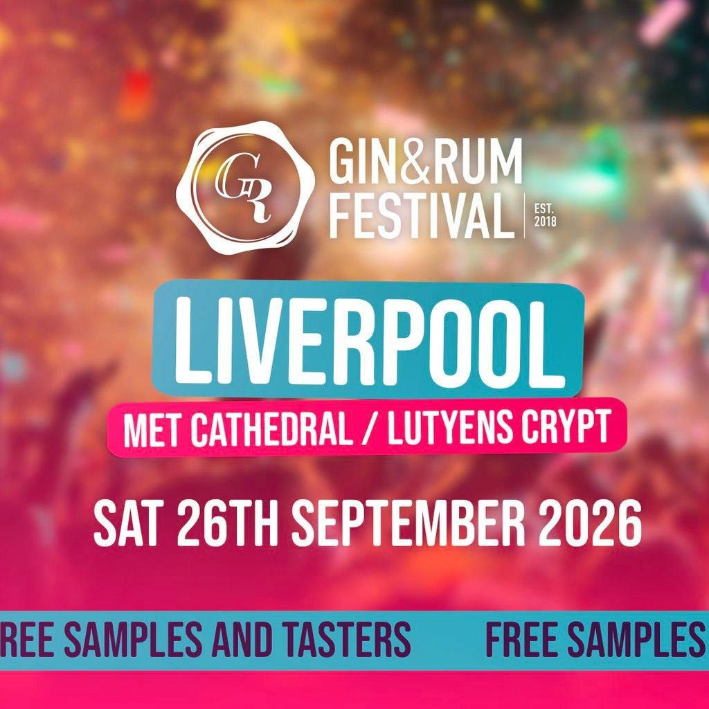 Gin & Rum Festival - Liverpool - 2026 at The Crypt Liverpool Met Cathedral