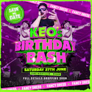 Keo's Birthday Bash at Pure Nightclub Wigan