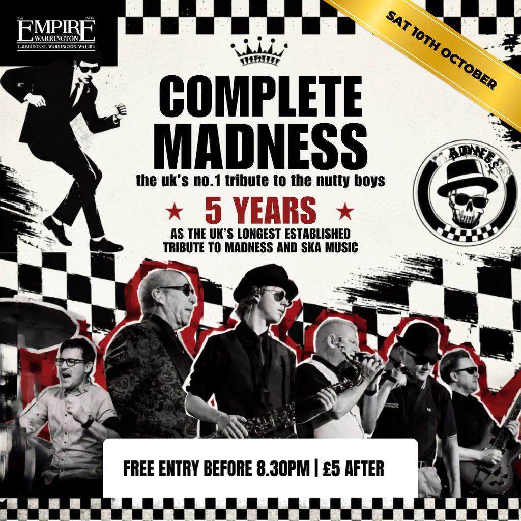 Madness Tribute at Empire Warrington