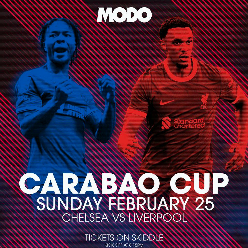 Carabao Cup Final Modo Concert Square MODO Liverpool