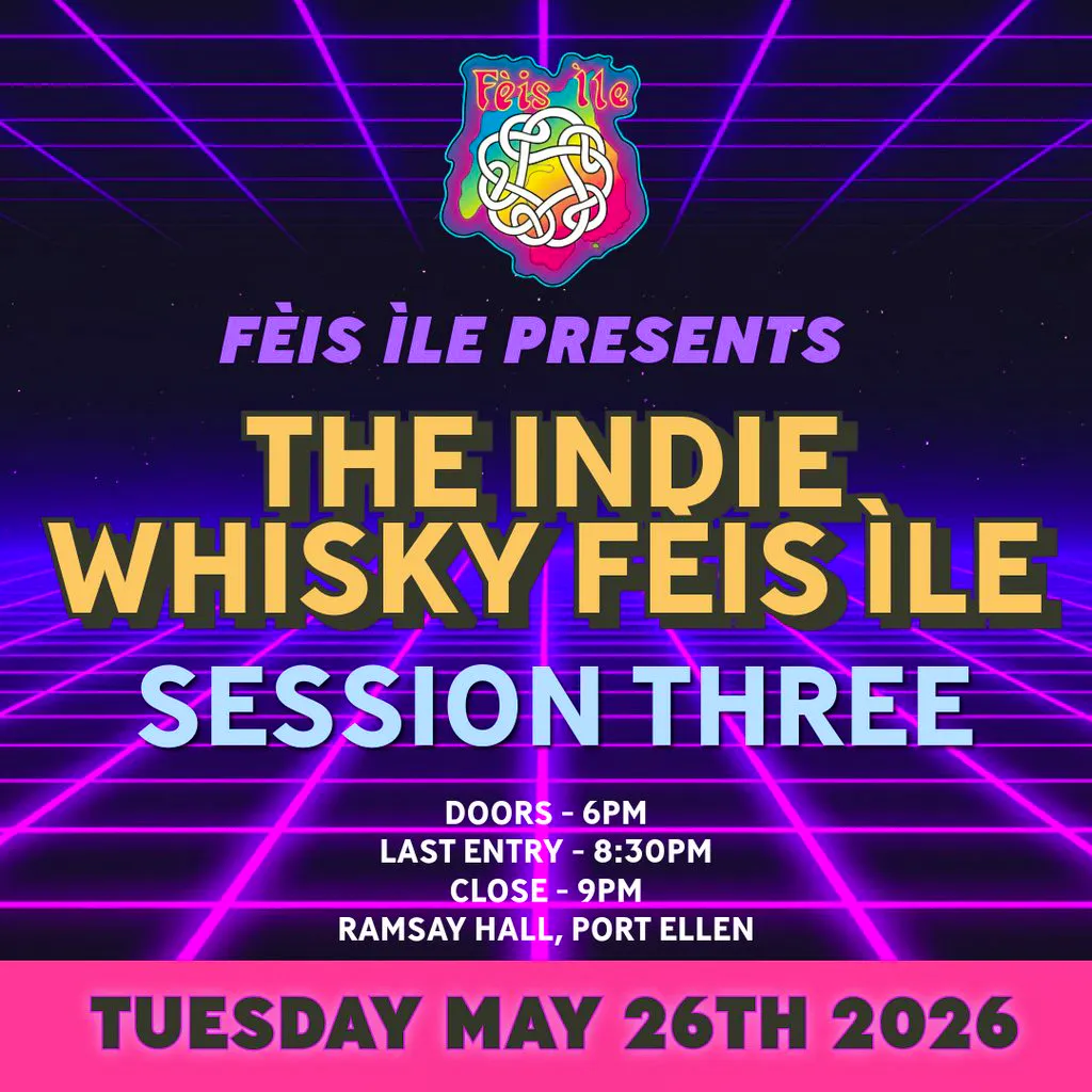 The Indie Whisky Fèis Ìle - Session Three at Ramsay Hall Port Ellen Islay