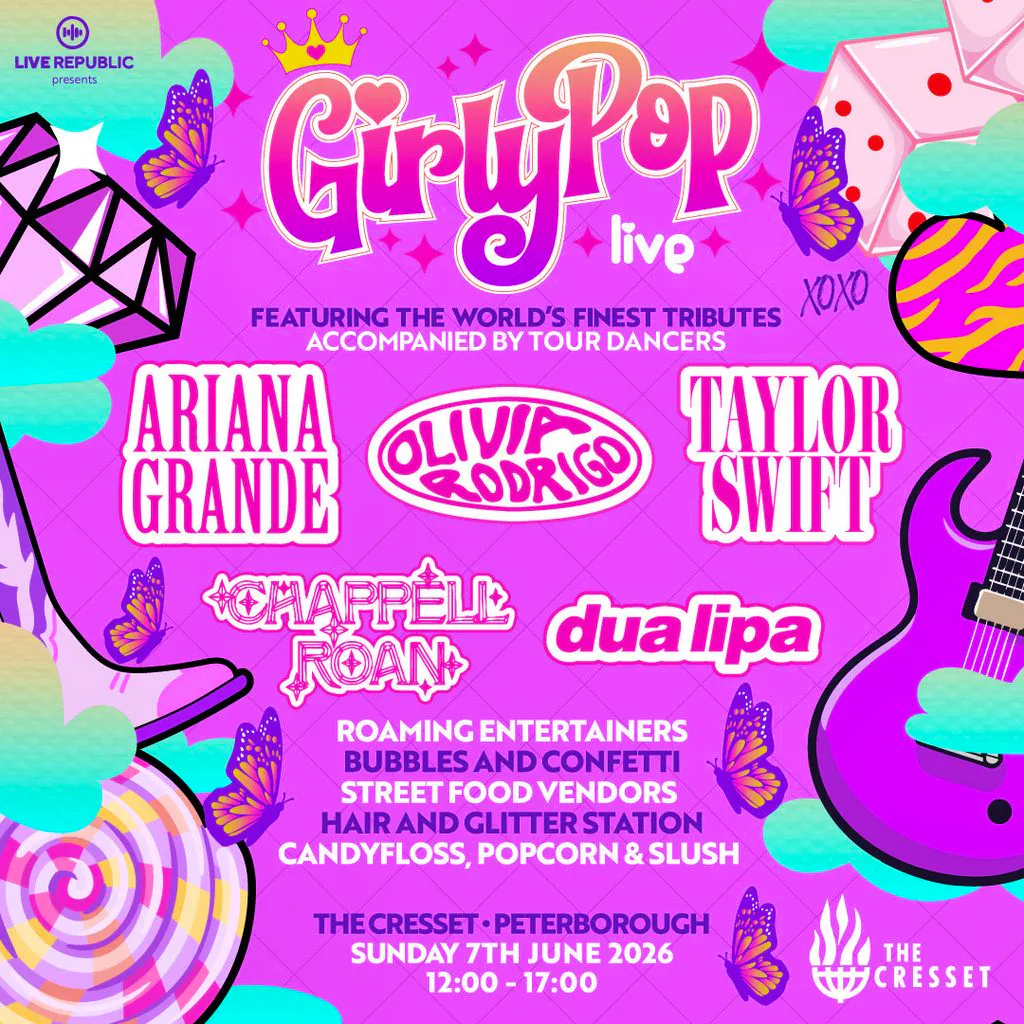 GirlyPop Live | The Cresset, Peterborough at The Cresset Peterborough