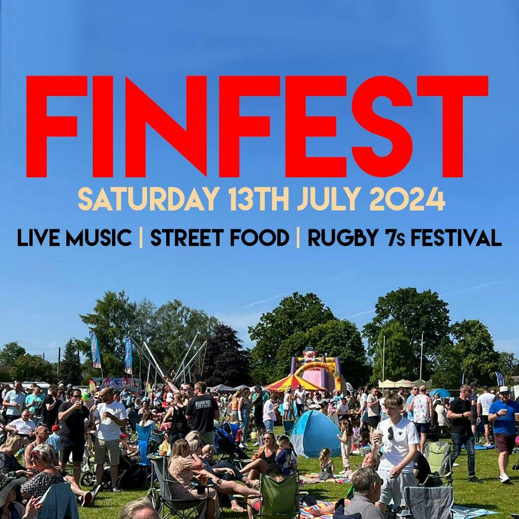 FinFest 2024 Tickets Bromsgrove Rugby Football Club Bromsgrove Sat