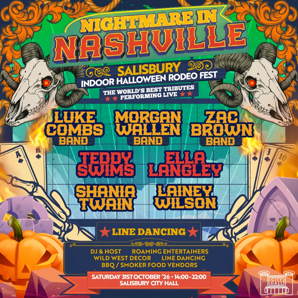 Nightmare in Nashville Indoor Rodeo Show | Salisbury City Hall at City Hall Salisbury
