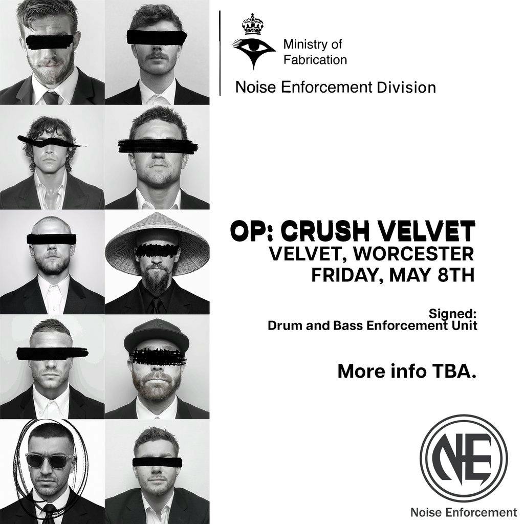 NOISE ENFORCEMENT Presents - CRUSH VELVET at Velvet Nightclub