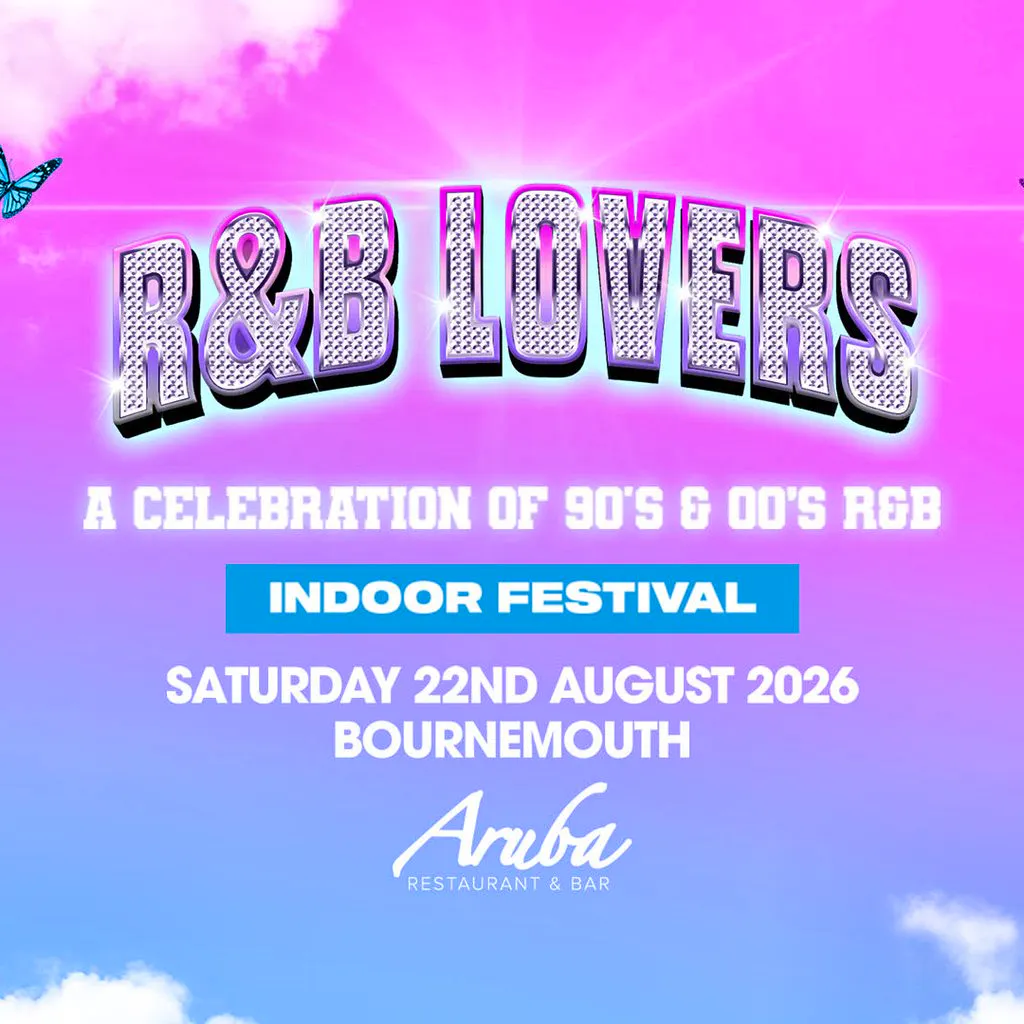 R&B Lovers - Saturday 22nd Aug - Aruba Bournemouth at Aruba Bar And Restaurant