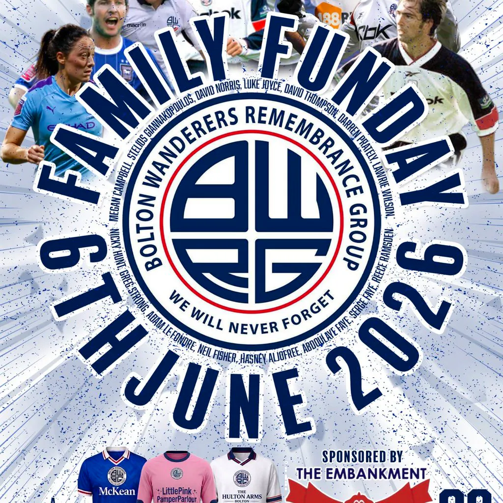 Bolton Wanderers Remembrance Group Funday and Football 2026 at Dreams2Reality Stadium   Atherton Collieries AFC