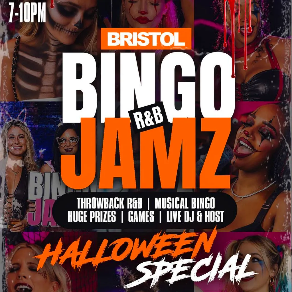 BINGO JAMZ BRISTOL : Halloween Edition - Sat 31st Oct at Circuit Bristol