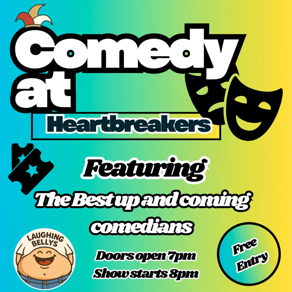 Comedy at Heartbreakers at Heartbreakers, Southampton