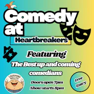 Comedy at Heartbreakers at Heartbreakers, Southampton