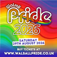 Walsall Pride 2026 at Walsall Arboretum Extension