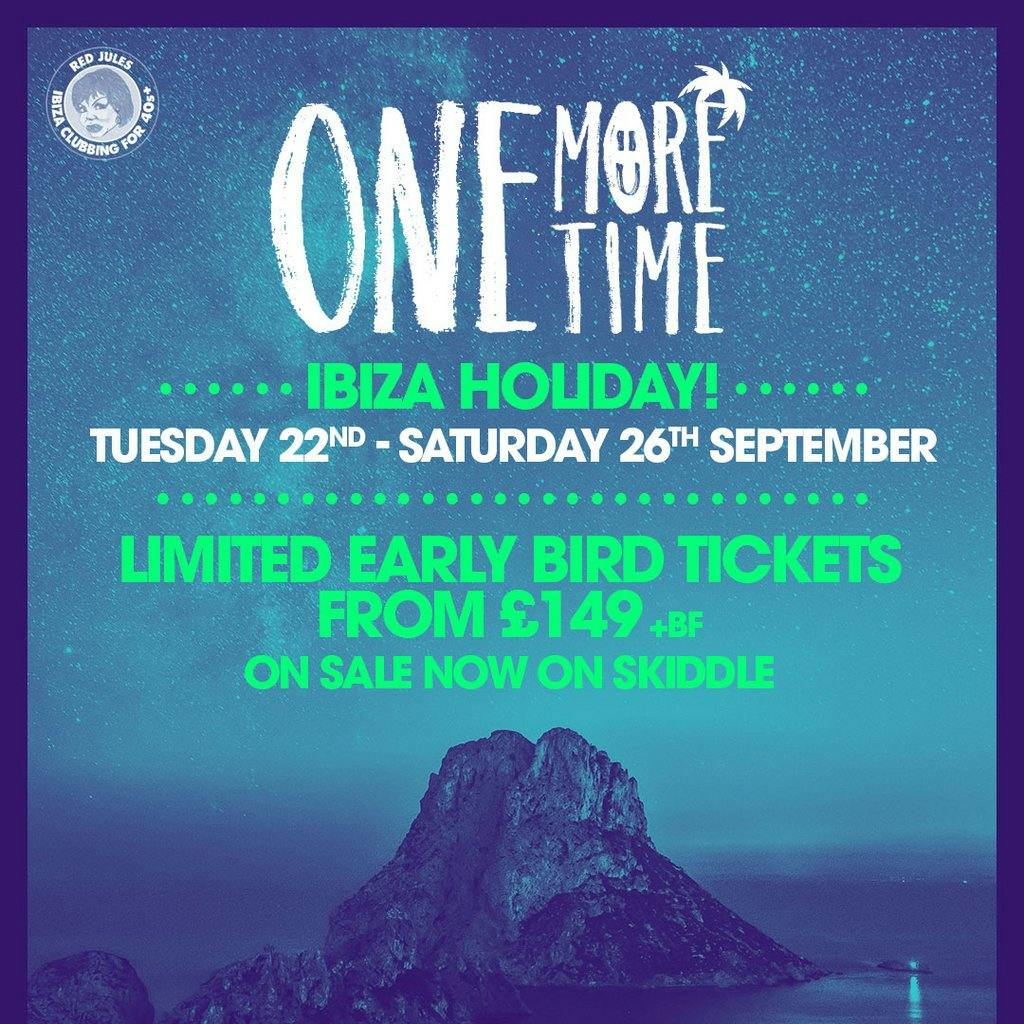 One More Time Ibiza Holiday 2026