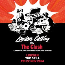 London Calling 'Play the Clash' at The Drill, Lincoln