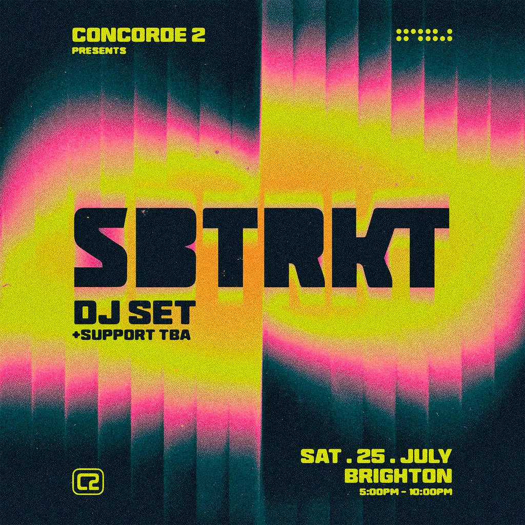 Sbtrkt DJ at Concorde 2