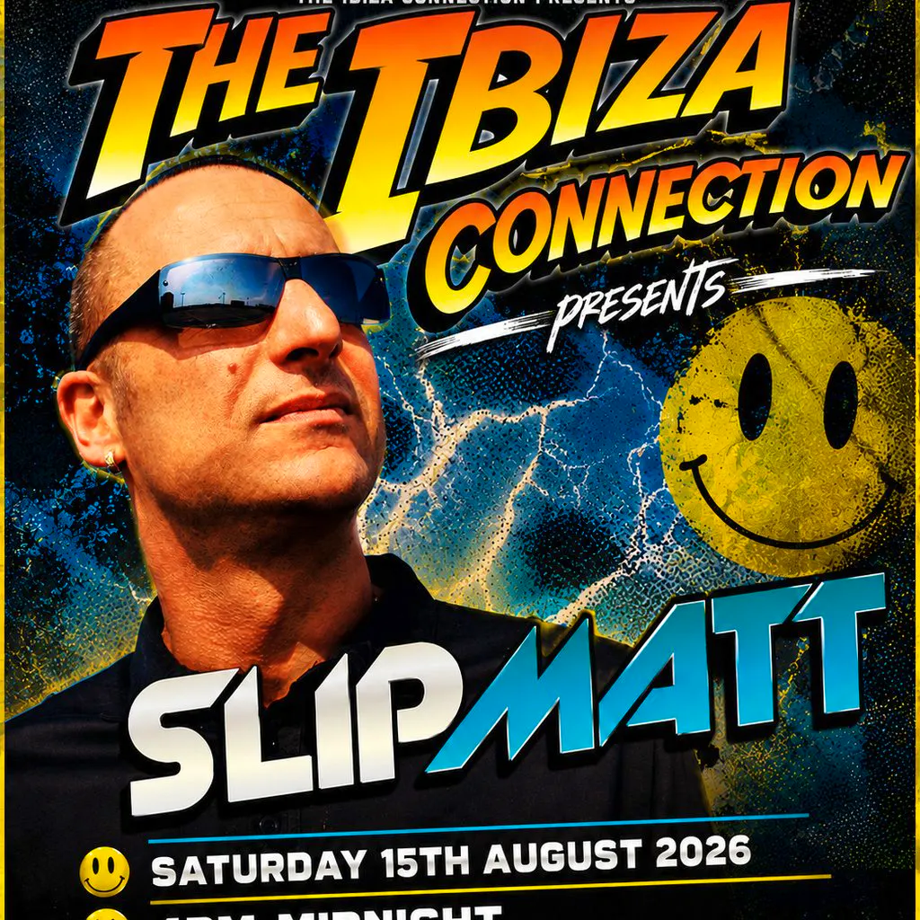 The Ibiza Connection presents DJ SLIPMATT at The Hideaway, Ramsgate