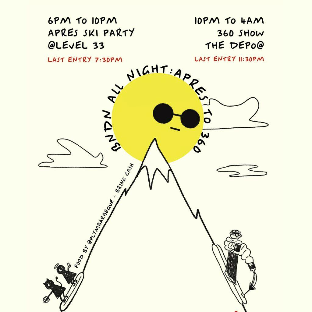 Be Nothing Do Nothing: Apres to 360 at Level 33   Open Air Rooftop Venue And Club