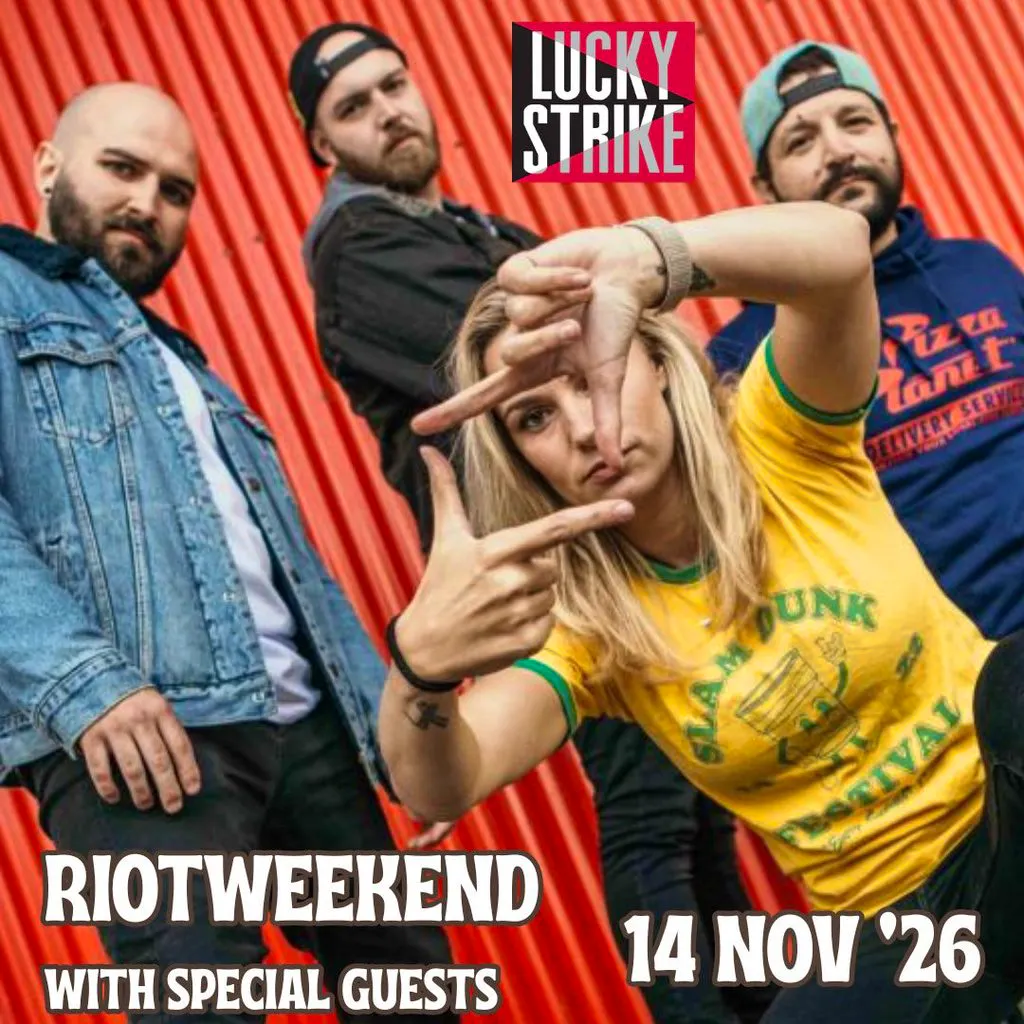 RIOTWEEKEND with special guests! at Lucky Strike Glasgow