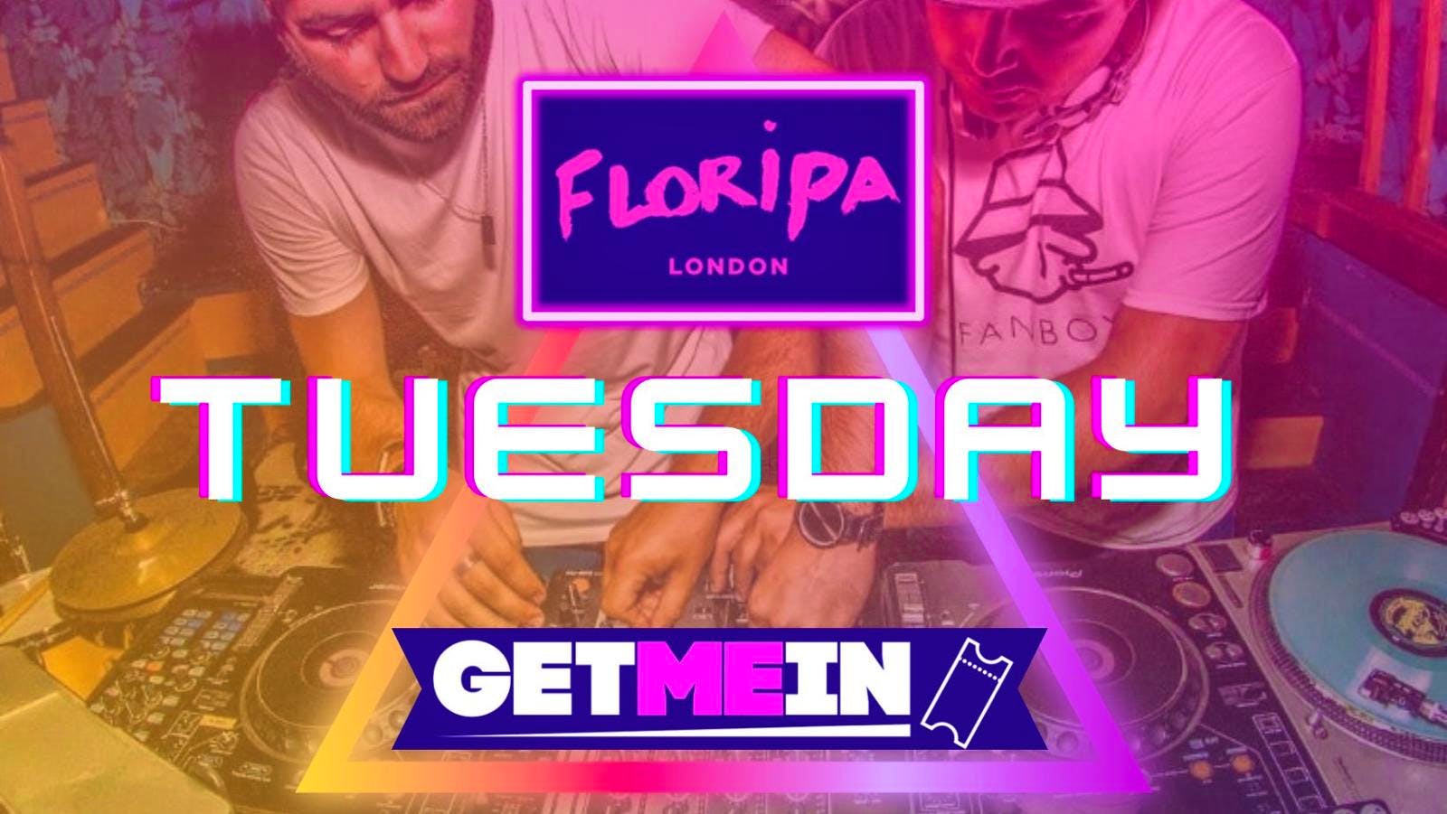 Shoreditch HipHop & RnB Party // Floripa Shoreditch // Every Tuesday