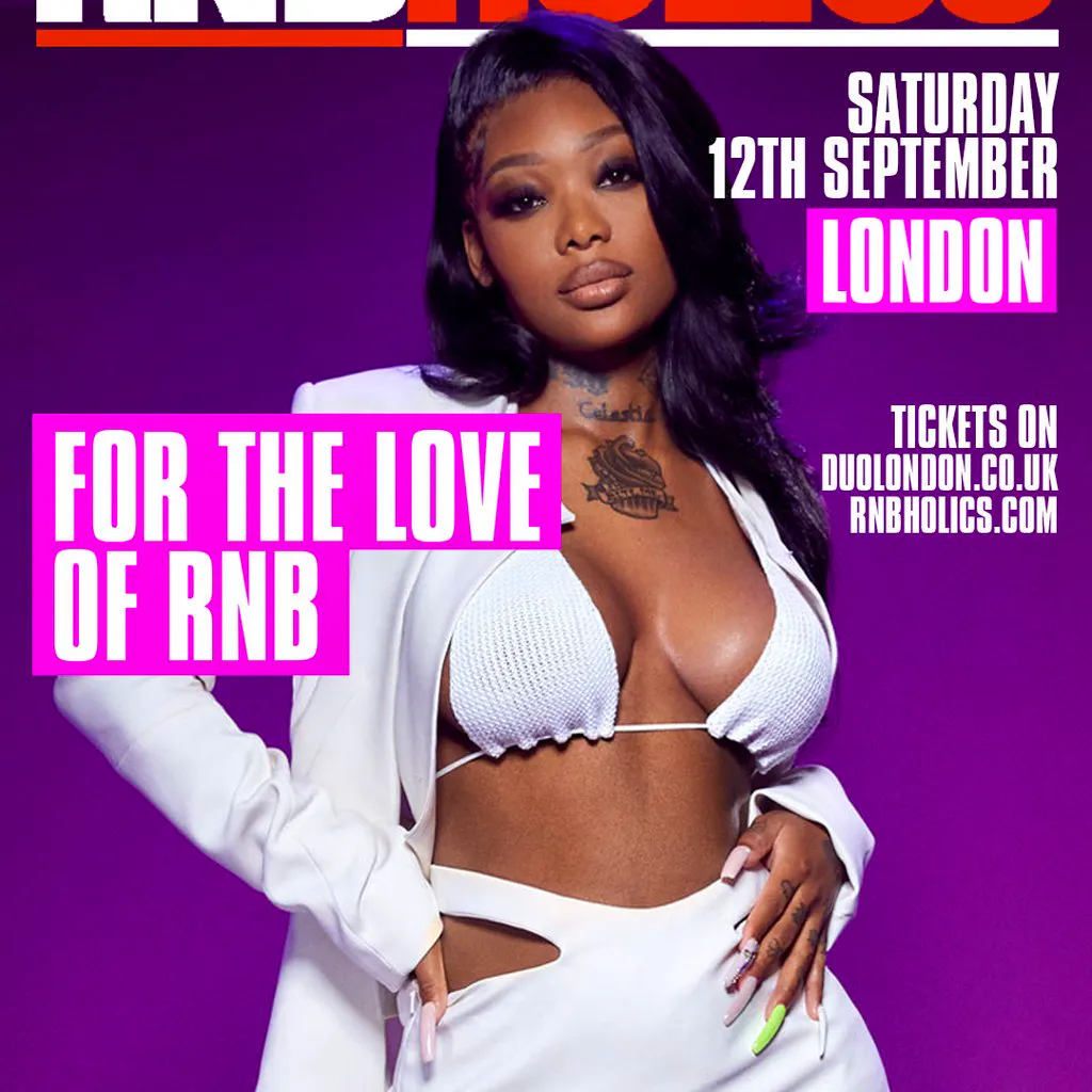 RnBholics Saturday 12th Sept London at Duo Clapham