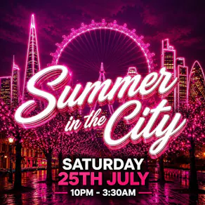 Summer In The City (£5 B4 Midnight With A Ticket)