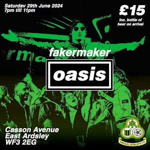 Fakermaker live @ Tingley Athletic fc