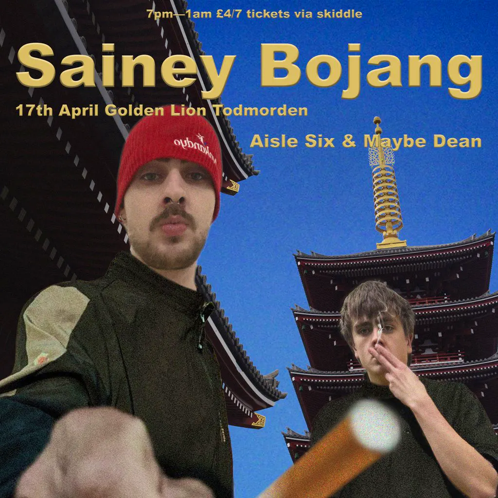 Sainey Bojang 2: The wise men return at The Golden Lion Todmorden