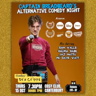 Captain Breadbeard's Alternative Comedy Night at Cosy Club Canterbury