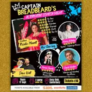 Captain Breadbeard's Alternative Comedy Night at Cosy Club Canterbury